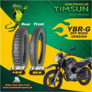 Timsun Tubeless Tires For YBR-G Off Road Version